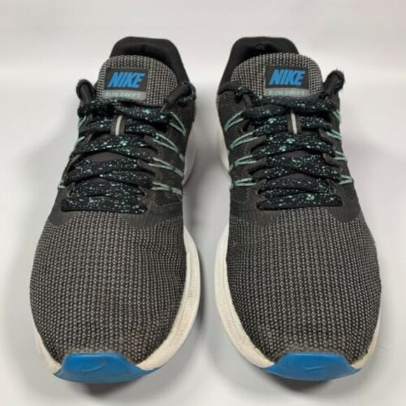 Nike Run Swift SE Women's Sz 7.5 Black / Vivid Purple - Light Aqua - CN2157 001 - Picture 1 of 10